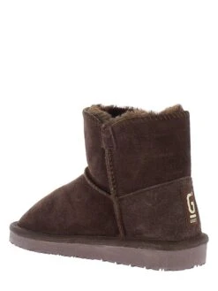 Leren Winterboots "Pillar Youth" Donkerbruin -Gstar Kleding Winkel gooce leren winterboots pillar youth donkerbruin 2