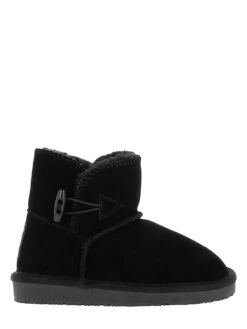 Leren Winterboots "Pillar Youth" Zwart -Gstar Kleding Winkel gooce leren winterboots pillar youth zwart 1