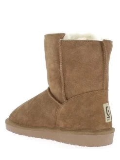 Leren Winterboots "Tempe" Lichtbruin -Gstar Kleding Winkel gooce leren winterboots tempe lichtbruin 2