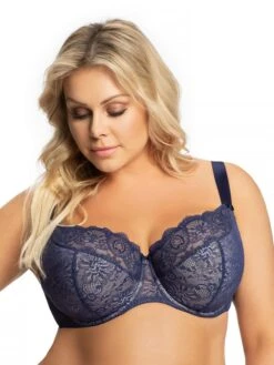 Halfvoorgevormde Beha Donkerblauw