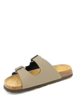 Slippers Taupe -Gstar Kleding Winkel grunland slippers taupe 4