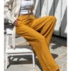 Broek Geel -Gstar Kleding Winkel gunes kizi broek geel