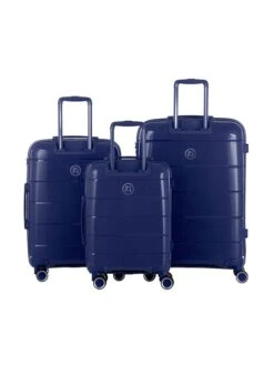 3-delige Hardcase-trolleyset Donkerblauw -Gstar Kleding Winkel gyl 3 delige hardcase trolleyset donkerblauw 1