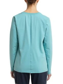 Haglöfs Functioneel Shirt "Curious" Turquoise -Gstar Kleding Winkel haglofs functioneel shirt curious turquoise 5