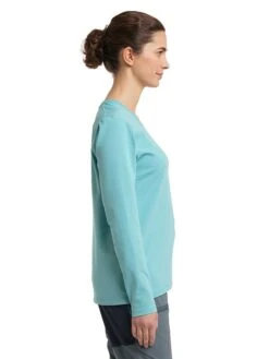 Haglöfs Functioneel Shirt "Curious" Turquoise -Gstar Kleding Winkel haglofs functioneel shirt curious turquoise 6