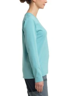 Haglöfs Functioneel Shirt "Curious" Turquoise -Gstar Kleding Winkel haglofs functioneel shirt curious turquoise 7