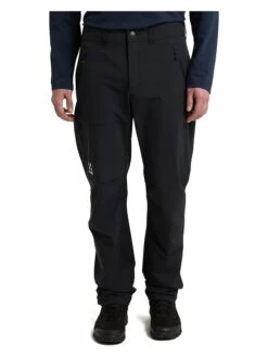Haglöfs Softshellbroek "Morän" Zwart
