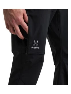 Haglöfs Softshellbroek "Morän" Zwart -Gstar Kleding Winkel haglofs softshellbroek moran zwart 6