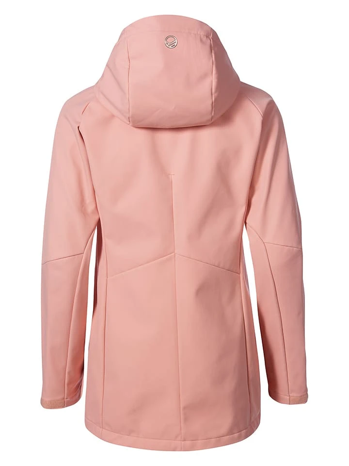 Halti Softshell-ski-/snowboardjas "Sassy" Lichtroze 4 Halti Softshell-ski-/snowboardjas "Sassy" Lichtroze - Afbeelding 2