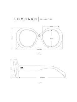 Dameszonnebril "Lombard" Bruin/zwart -Gstar Kleding Winkel hanukeii dameszonnebril lombard bruin zwart 4