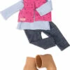 Poppenoutfit - Vanaf 3 Jaar -Gstar Kleding Winkel hcm poppenoutfit vanaf 3 jaar