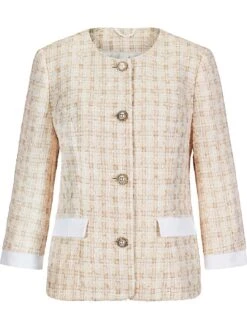 Heine Blazer Crème/beige -Gstar Kleding Winkel heine blazer creme beige 2