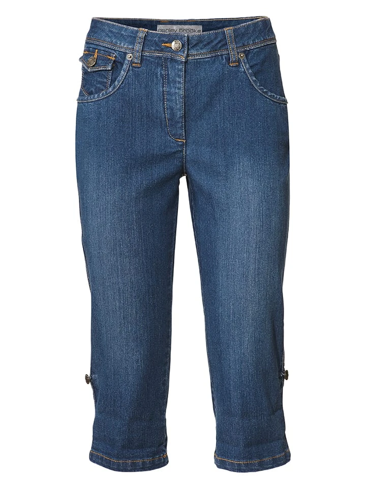 Heine Capri-spijkerbroek - Skinny Fit - Blauw 4 Heine Capri-spijkerbroek - Skinny Fit - Blauw - Afbeelding 2