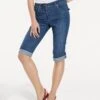 Heine Capri-spijkerbroek - Skinny Fit - Blauw -Gstar Kleding Winkel heine capri spijkerbroek skinny fit blauw