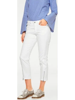 Heine Capri-spijkerbroek Wit