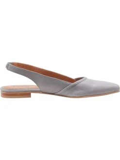 Heine Leren Ballerina's Grijs -Gstar Kleding Winkel heine leren ballerinas grijs 1