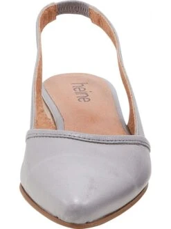 Heine Leren Ballerina's Grijs -Gstar Kleding Winkel heine leren ballerinas grijs 4