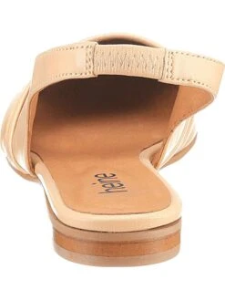 Heine Leren Slingballerinas Beige -Gstar Kleding Winkel heine leren slingballerinas beige 3