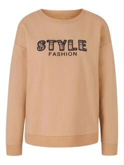 Heine Sweatshirt Karamelkleurig -Gstar Kleding Winkel heine sweatshirt karamelkleurig 2