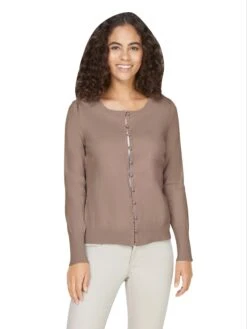 Heine Vest Taupe