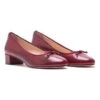 Leren Pumps Bordeaux -Gstar Kleding Winkel helene rouge leren pumps bordeaux