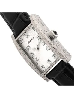 Kwartshorloge "Jefferson" Zwart/zilverkleurig 7 Kwartshorloge "Jefferson" Zwart/zilverkleurig -Gstar Kleding Winkel heritor kwartshorloge jefferson zwart zilverkleurig 2