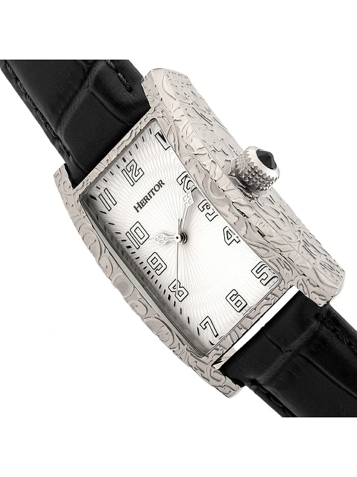 Kwartshorloge "Jefferson" Zwart/zilverkleurig 5 Kwartshorloge "Jefferson" Zwart/zilverkleurig - Afbeelding 3