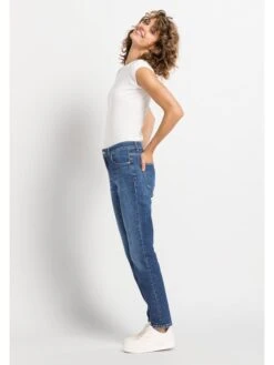 Spijkerbroek "Hanna" - Mom Fit - Blauw -Gstar Kleding Winkel hessnatur spijkerbroek hanna mom fit blauw 3