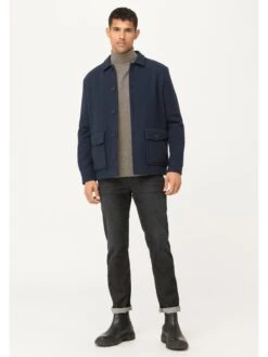 Wollen Jas Donkerblauw -Gstar Kleding Winkel hessnatur wollen jas donkerblauw 1