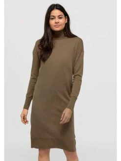 Wollen Jurk Olijfgroen -Gstar Kleding Winkel hessnatur wollen jurk olijfgroen 2