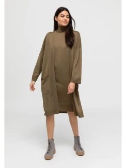 Wollen Jurk Olijfgroen