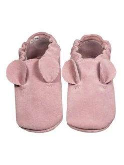 Leren Kruipschoenen "Muizenoor" Lichtroze