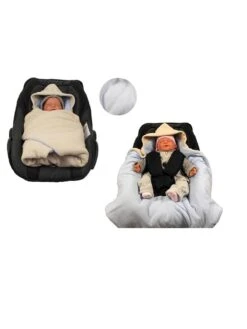 Winter-inbakerdoek Beige/grijs - (L)70 X (B)70 Cm -Gstar Kleding Winkel hobea winter inbakerdoek beige grijs l 70 x b 70 cm 2