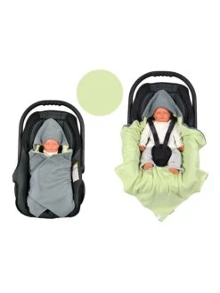 Zomer-inbakerdoek Lichtgroen/grijs - (L)70 X (B)70 Cm -Gstar Kleding Winkel hobea zomer inbakerdoek lichtgroen grijs l 70 x b 70 cm 1