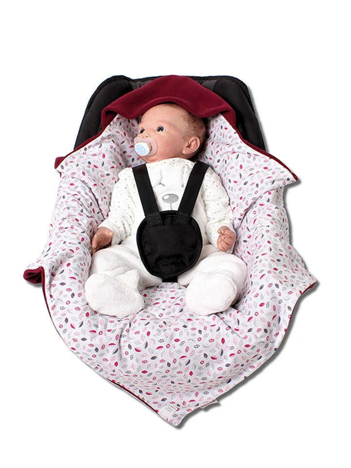 Zomer-wikkeldeken Bordeaux - (L)70 X (B)70 Cm 3 Zomer-wikkeldeken Bordeaux - (L)70 X (B)70 Cm