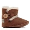 Babyschoenen Met Lamsvacht "Booty" Bruin -Gstar Kleding Winkel hofbrucker babyschoenen met lamsvacht booty bruin