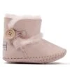 Babyschoenen Met Lamsvacht "Booty" Lichtroze -Gstar Kleding Winkel hofbrucker babyschoenen met lamsvacht booty lichtroze