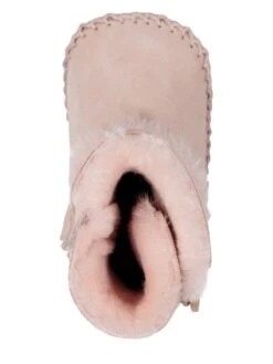 Babyschoenen Met Lamsvacht "Booty" Lichtroze -Gstar Kleding Winkel hofbrucker babyschoenen met lamsvacht booty lichtroze 2
