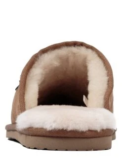 Leren Sloffen "Kopenhagen" Bruin -Gstar Kleding Winkel hofbrucker leren sloffen kopenhagen bruin 2