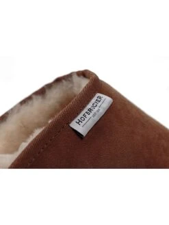 Leren Sloffen "Kopenhagen" Bruin -Gstar Kleding Winkel hofbrucker leren sloffen kopenhagen bruin 4