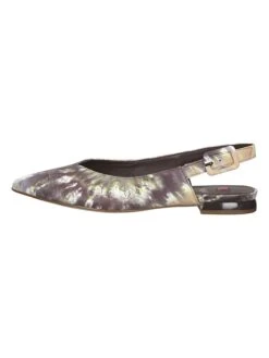 HÖGL Leren Slingballerina's Grijs -Gstar Kleding Winkel hogl leren slingballerinas grijs 1