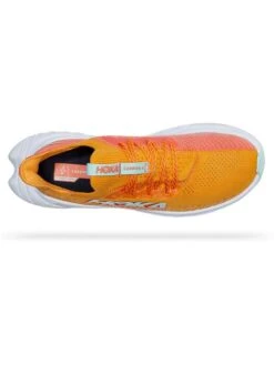Hoka One One Hardloopschoenen "Carbon X3" Mosterdgeel/koraalrood -Gstar Kleding Winkel hoka one one hardloopschoenen carbon x3 mosterdgeel koraalrood 2