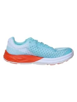 Hoka One One Hardloopschoenen "Evo Carbon Rocket" Lichtblauw/oranje -Gstar Kleding Winkel hoka one one hardloopschoenen evo carbon rocket lichtblauw oranje 1