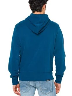 Hoodie "Kailua" Blauw -Gstar Kleding Winkel hot buttered hoodie kailua blauw 2