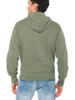 Hoodie "Lizard" Kaki -Gstar Kleding Winkel hot buttered hoodie lizard kaki 2