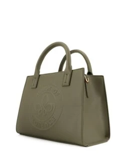 Leren Handtas "Penelope" Groen - (B)24 X (H)17,5 X (D)13 Cm -Gstar Kleding Winkel house of florence leren handtas penelope groen b 24 x h 17 5 x d 13 cm 1