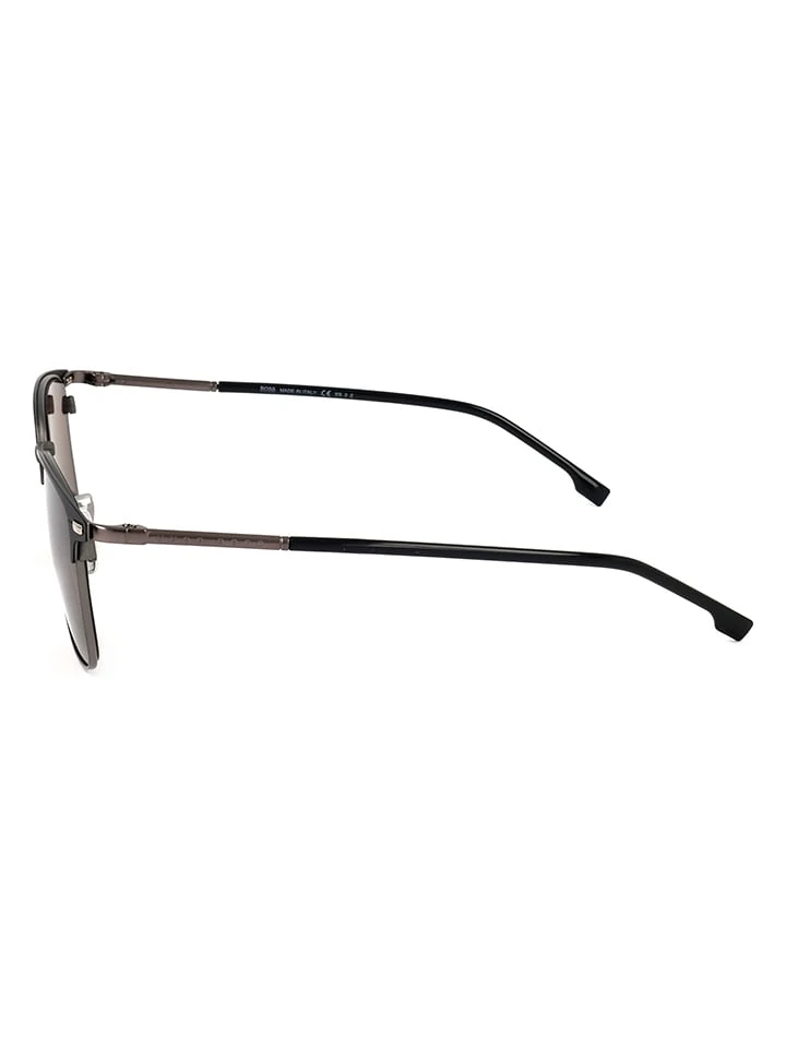 Hugo Boss Herenzonnebril Zwart/bruin 5 Hugo Boss Herenzonnebril Zwart/bruin - Afbeelding 3