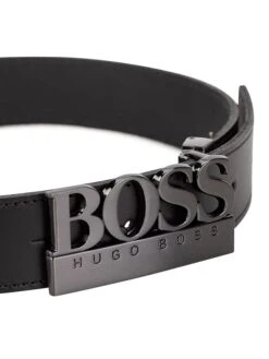 Leren Riem Zwart -Gstar Kleding Winkel hugo boss kids leren riem zwart 2