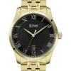 Hugo Boss Kwartshorloge "Master" Goudkleurig/zwart