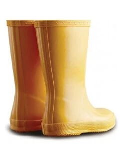 Hunter Rubberlaarzen Geel -Gstar Kleding Winkel hunter rubberlaarzen geel 2